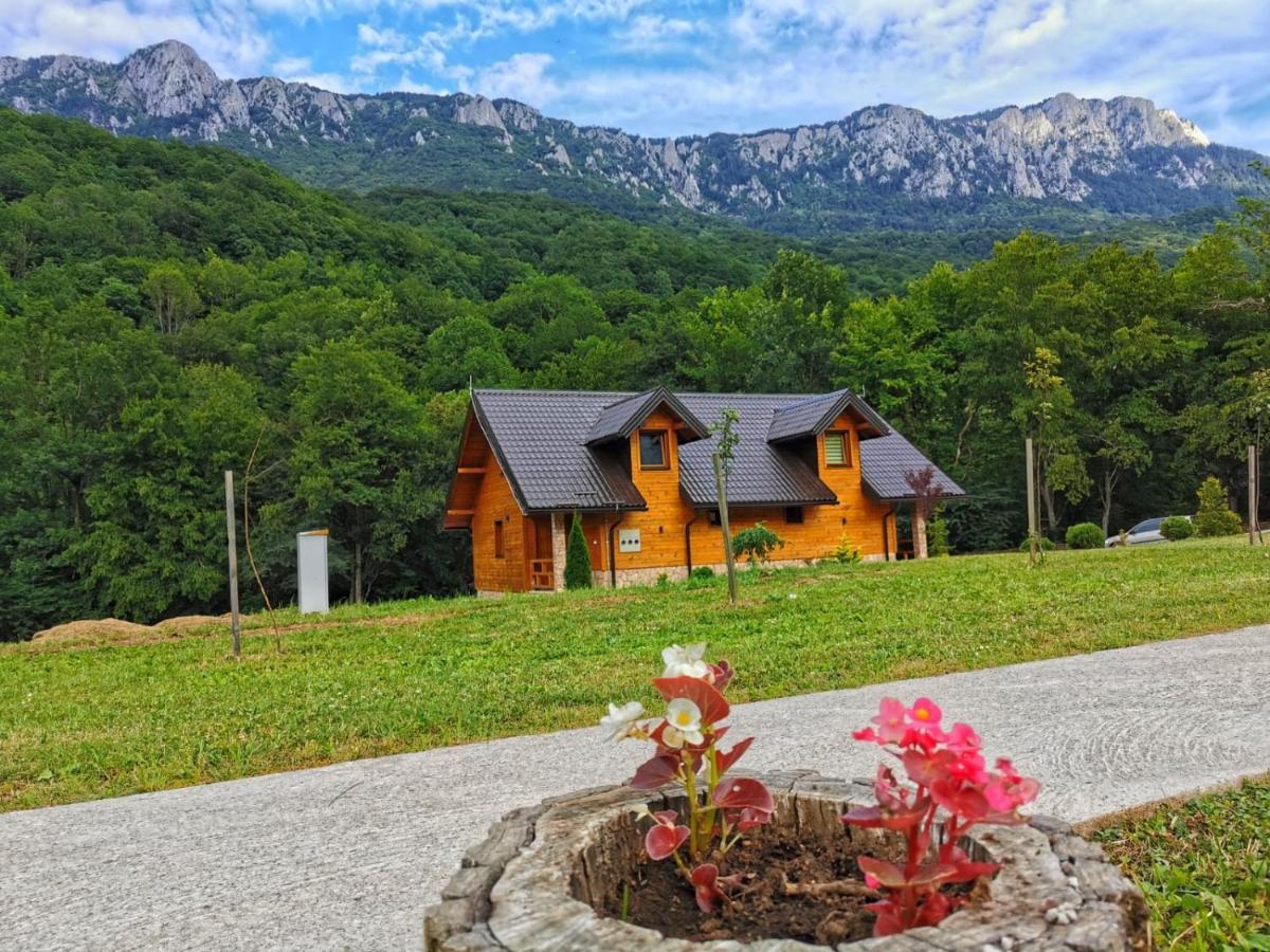 Vila "Maglic" เทียนทิชเท ภายนอก รูปภาพ